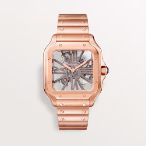 Cartier Skeleton Rose Gold 41mm