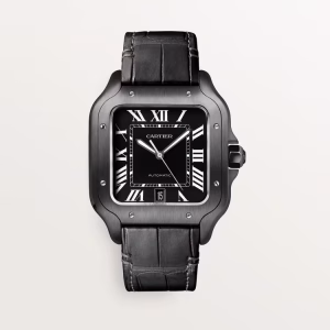 Cartier Santos Large Black Dial 42mm